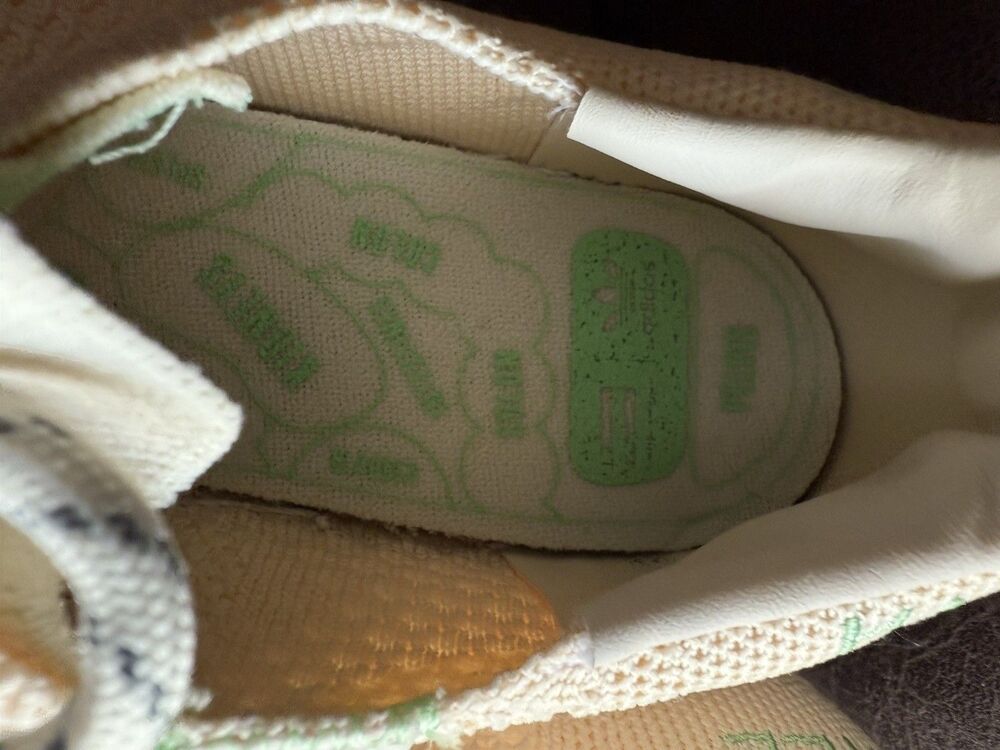 Adidas X S42931 Mens Pharrell Superstar Human Race Primeknit Beige Shoes 5 RARE - Picture 13 of 15